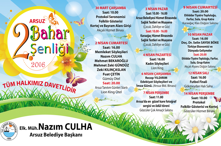 arsuz bahar şenlikleri1