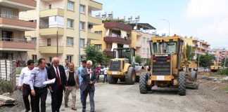 Başkan Seyfi Dingil Yeni Yol Çalışmalarını İnceledi