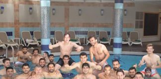 Erzin Belediyespor Havuzda Kuvvet Çalışması Yaptı