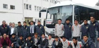 İskenderun Anadolu Lisesi Futbol Takımı Türkiye Şampiyonası İçin Uğurlandı