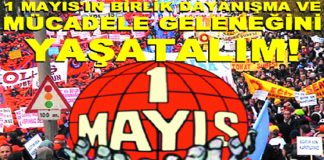 İşçi Bayramı Tertip Komitesinden Çağrı; “Haydi 1 Mayıs’a!”