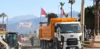 Şehit Pamir Caddesinde Asfalt Çalışması Başladı