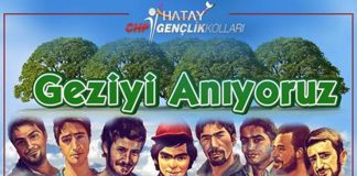 CHP’li Gençlerden Gezi Şehitlerini Anma Programı