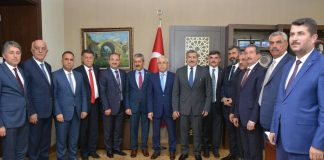 Hatay Heyetinden, Çevre ve Şehircilik Bakanına Ziyaret