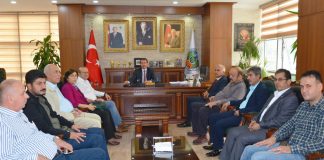 Ak Parti Yeni Yönetiminden Başkan Vurucu’ya Ziyaret