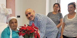 Gelişim’den Yaşlı Hastalara Çiçek