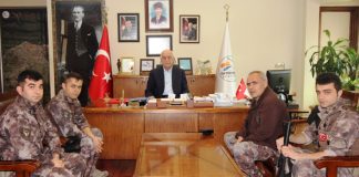 Özel Harekatçılardan Başkan Dingil’e Ziyaret