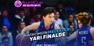 Hatay’ın Melekleri EuroCup’ta Yarı Finalde