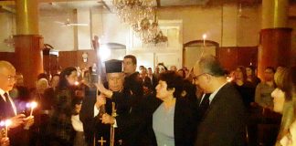 İskenderun Ortodoks Kilisesinde Hüzünlü ‘Kutsal Perşembe’ Ayini