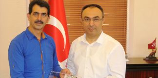 İlahi Sanatçısından Kaymakam Soytürk’e Ziyaret