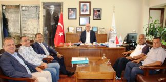 HATİAB’tan Belediye Başkanı Seyfi Dingil’e Ziyaret