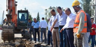 Başkan Culha, Altyapı Çalışmalarını Yerinde İnceledi