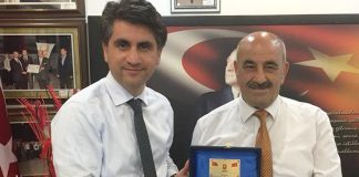 Kaymakam Aydın’dan Fırat’a Veda Ziyareti