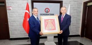 Vali Ata’dan İSTE’ye Veda Ziyareti