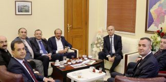 İlçe Kaymakamlarından Kaymakam Yönden’e Hayırlı Olsun Ziyareti