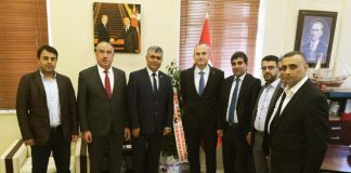 Sendikacılardan Kaymakam Yönden’e Ziyaret