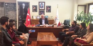 Üniversiteli Mucitlerden Başkan Seyfi Dingil’e Ziyaret