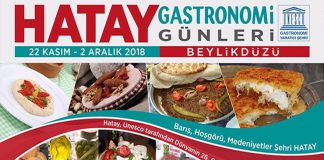 Hatay Gastronomi Günleri Resmi Açılışı Bugün Yapılacak