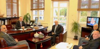 Ortodoks Vakfı Yönetiminden, Kaymakam Yönden’e Ziyaret!