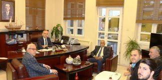 Marder Yönetiminden Kaymakam Yönden’e Ziyaret