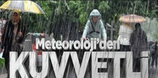Meteoroloji ‘Yağış’ İçin Uyardı!