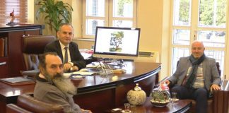 Süryani Katolik Kilisesi Vakfı Yönetimi Kaymakam Yönden’i Ziyaret Etti