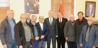 Küçük Sanayi Sitesi Yapı Kooperatifi’nden Kaymakam Yönden’e Ziyaret