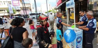 İskenderun Zabıtasından Çocuklara 193. Yıl Balonu