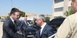 Vali Doğan, Cilvegözü Sınır Kapısı’nda İncelemelerde Bulundu