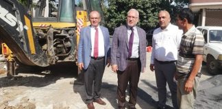 İskenderun Belediyesi Şehrin Dört Bir Yanında Çalışıyor