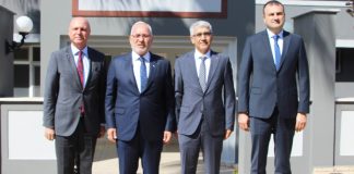 Başkan Tosyalı İsdemir Genel Müdürü Keyfli’yi Ziyaret Etti