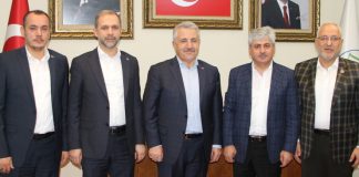 Eski Bakan’dan Başkan Fatih Tosyalı’ya Ziyaret