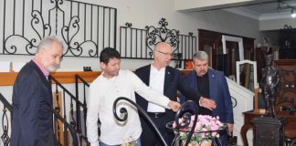 İTSO Yönetimi Demirci Salah Ustayı İş Yerinde Ziyaret Ettiler