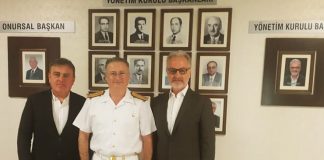 İskenderun Deniz Üs Komutanı Tuğamiral Fuat Gedik İTSO’yu Ziyaret Etti