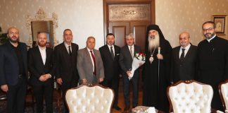 Metropolit Athanasiyos Fahd’dan, Hatay Valisi Rahmi Doğan’a Ziyaret