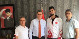 Avrupa Şampiyonu Harput’tan Spor İl Müdürü Şenöz’e Ziyaret