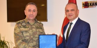 Tuğgeneral Kılıç’tan Taygun Cantürk’e Ziyaret