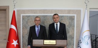 İl Emniyet Müdüründen Arsuz Kaymakamına Ziyaret