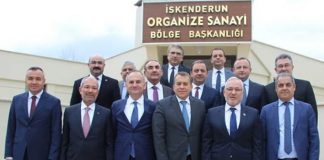 Slovenya Büyükelçisi İskenderun’da