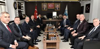 Kaymakam Yönden’den Başkan Yılmaz’a Nezaket Ziyareti