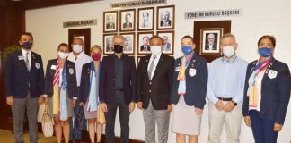 Rotary Guvernörü Antalyalı ve Yönetimi İTSO’yu Ziyaret Etti