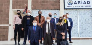 Başkan Güven ARİAD’ı Ziyaret Etti