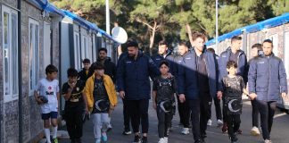 İskenderunspor Kulübünden Konteyner Kent Ziyareti