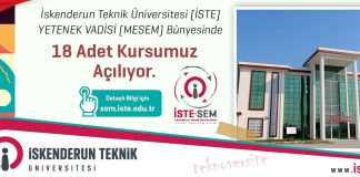 İSTE Yetenek Vadisi?nde Eğitimler Başlıyor!