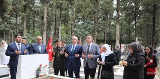 Bayram Arefesinde Şehitlerimiz Ziyaret Edildi