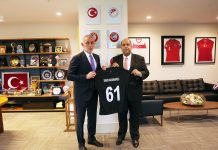 Hatayspor Başkanı Çakır’dan TFF Başkanı Hacıosmanoğlu’na Ziyaret