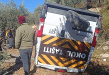 Öğrenci Servisi Şarampole Yuvarlandı