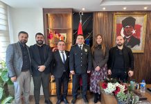 ARİAD’tan Emniyet Müdürü Türkmenoğlu’na Polis Haftası Ziyareti