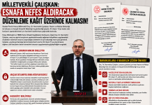 Milletvekili Çalışkan; “Esnafa Nefes Aldıracak Düzenleme Kâğıt Üzerinde Kalmasın!”