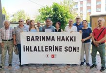 İHD İskenderun Şubesi’nden Konteyner Kent Tahliyelerine Tepki